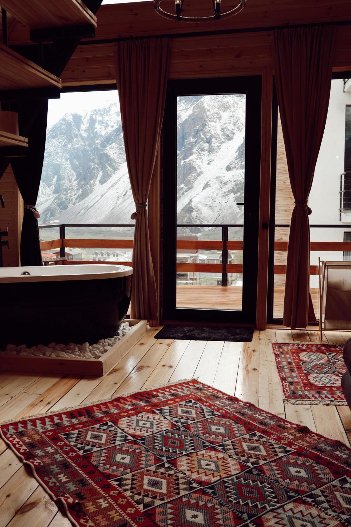 Outdoor Cottages Kazbegi מראה חיצוני תמונה